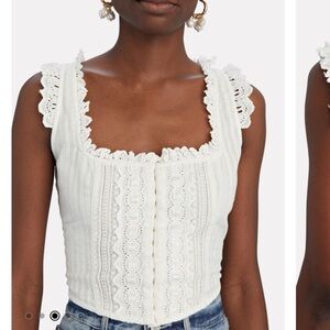 Loveshackfancy bustier